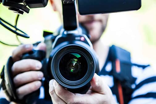 video camera lens